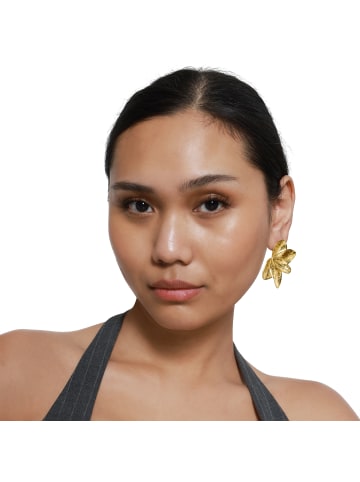 Steel_Art Ohrstecker Damen Silva goldfarben in goldfarben