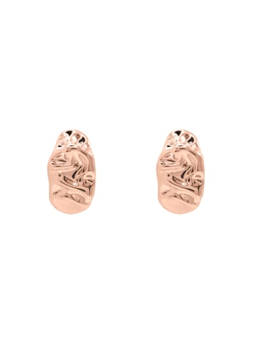 Steel_Art Creolen Damen Celeste silberfarben poliert in rosegoldfarben