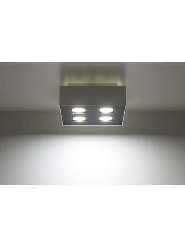 Nice Lamps Deckenleuchte HYDRA 4 in Weiß H 11 cm