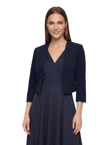 Vera Mont Bolero-Jacke mit Kellerfalten in Night Sky