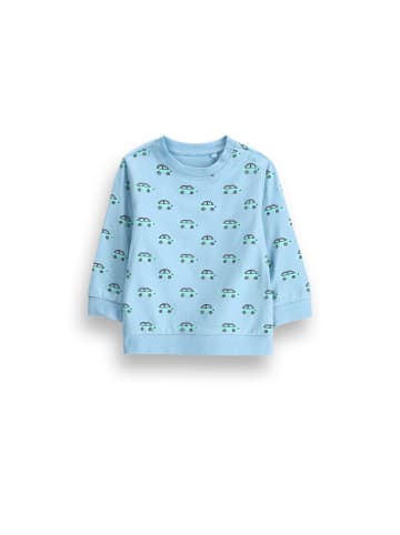Langarmshirt für Babys in blau