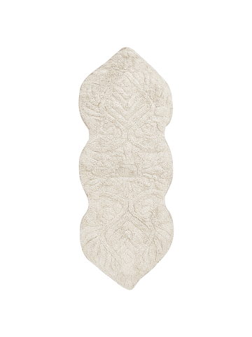 Beliani Badematte CANBAR in Beige - (W) 150 x (L) 60 cm