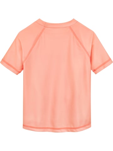 Playshoes UV-Schutz Shirt 1/2-Arm Surfbrett Palme in altrosa