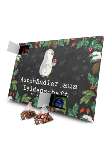 Mr. & Mrs. Panda Advents-Teekalender Autohändler Leidenschaft mi... in Kreidetafel