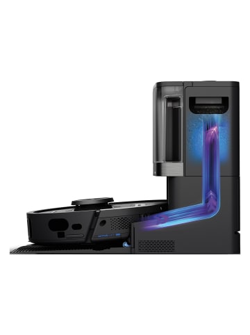 Shark Saugroboter RV2800YEEU NeverTouch Pro in schwarz