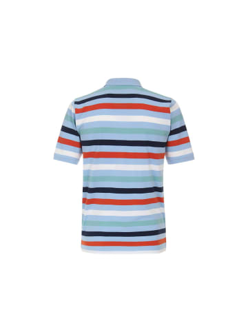 Redmond Poloshirt langarm für Damen in blau