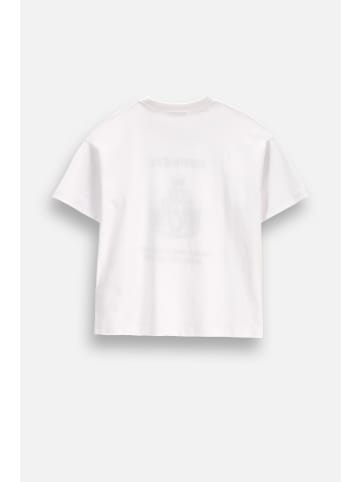 MOKIDA T-Shirt mit kurzen Ärmeln in weiß