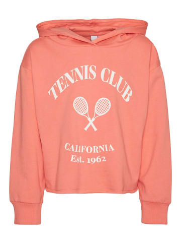 Vero Moda Girl Sweatshirt mit Kapuze in Georgia Peach