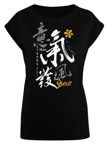 F4NT4STIC T-Shirt Disney Mulan Bold Spirit in schwarz