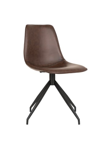 ebuy24 Esszimmerstuhl Monaco Braun 2er Set