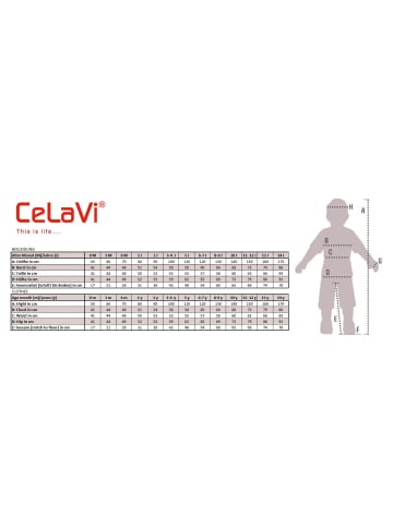 CeLaVi Kinder Regenset in Rot