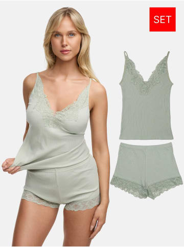 Tazzio Nachtwäsche-Set "F909" - in Hellgrün
