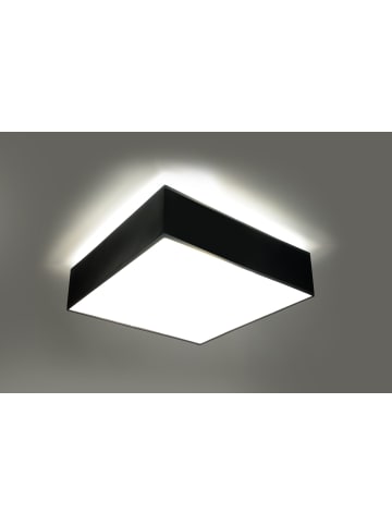Nice Lamps Deckenleuchte MITRA 35 in Schwarz PVC quadratische Lampe loft style NICE LAMPS
