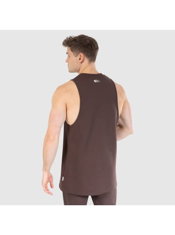 SMILODOX Tank Top Classic Pro in Braun