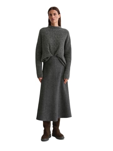 Marc O'Polo Ausgestellter Rock regular in rocky grey melange