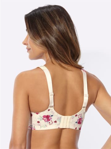 Sieh an! Entlastungs-BH ohne Bügel in champagner-bedruckt