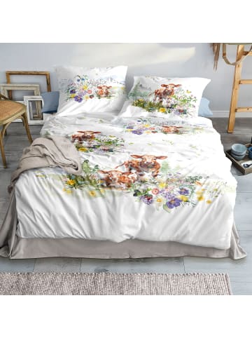 Irisette Mako-Satin Bettwäsche in bunt