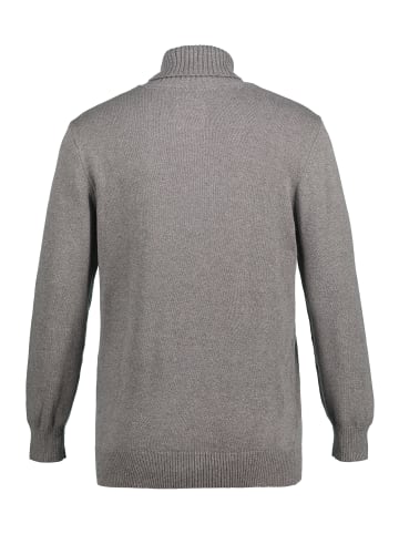 JP1880 Pullover in grau melange