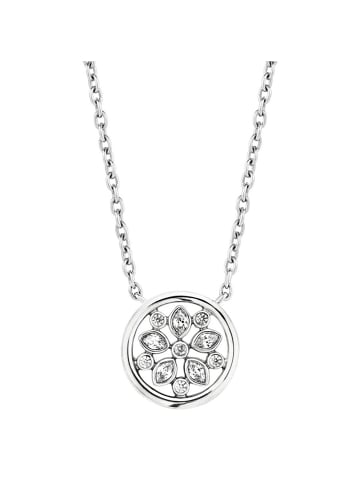 Ti Sento Milano Collier "Blume mit Zirkonia" in Silber