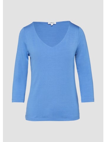 s.Oliver T-Shirt in 5513_royalblau