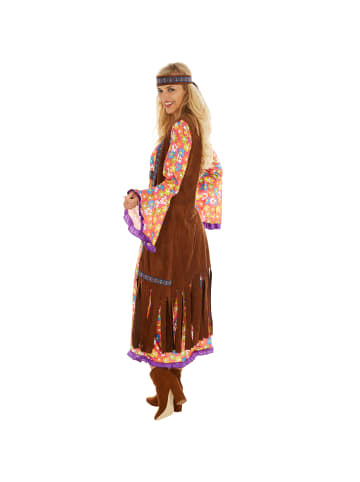 tectake Langes, schönes Kleid, bunt