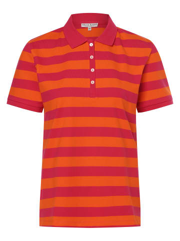 Marie Lund Poloshirt in pink orange