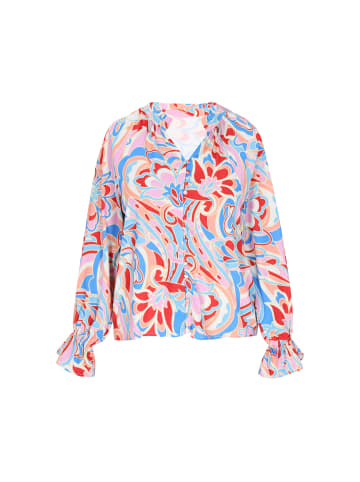 usha FESTIVAL Women Blouse in multicolor blue