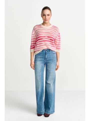 Rich & Royal Irregular Stripes SH SLVS in Soft Orchid