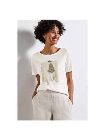 Street One T-Shirt in off white