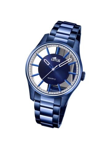 Lotus Chronograph-Armbanduhr Lotus Classic blau groß (ca. 41,5mm)
