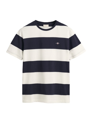 Gant T-Shirt 1er Pack in Weiß