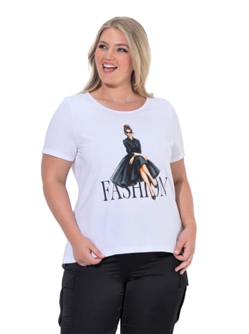 MIAMODA Shirt in schneeweiß