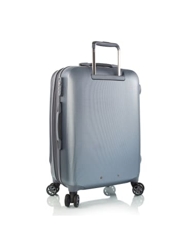 Heys Vantage 4 Rollen Trolley M 66 cm mit Dehnfalte in slate blue