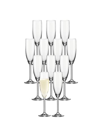 LEONARDO 12er Set Sektglas Daily 200 ml transparent in transparent