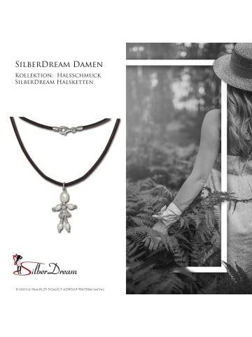 SilberDream 925 Sterling Silber Damen SilberDream Halsketten Dancer  ca. 45cm