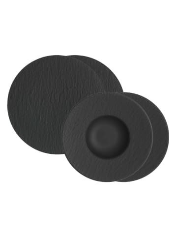 Villeroy & Boch Pasta-Set Manufacture Rock in schwarz