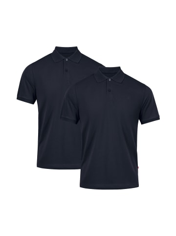 DANISH ENDURANCE Poloshirt Classic Fit in marineblau