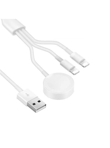 Mcdodo Teltech induktives kabelloses Ladegerät für Apple Watch MagSafe 3in1