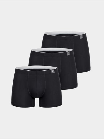 Erlich Textil  Boxershorts im 3er Pack FRIEDRICH in schwarz