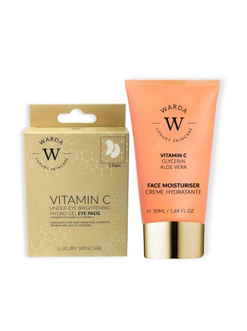 Warda Vitamin C Augenpads + Creme