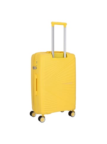 Worldpack Vegas 4 Rollen Kofferset 3-teilig in sonnengelb