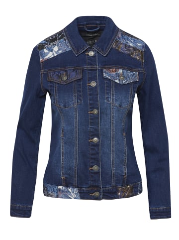 KOROSHI JEANSJACKE in blau