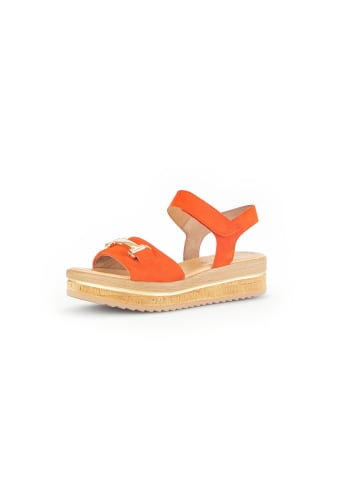 Gabor Fashion Plateau Sandale in orange