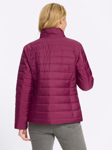 Sieh an! Steppjacke in malve-aubergine