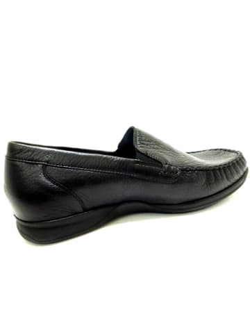 WALDLÄUFER Slipper in schwarz