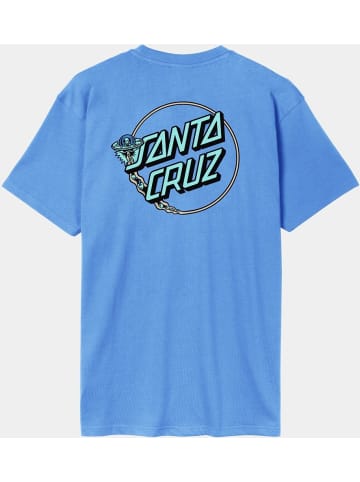Santa Cruz T-Shirt "Winkowski UFO Dot T-Shirt" in Blau