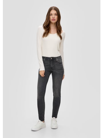 QS Jeans-Hose lang in Grau