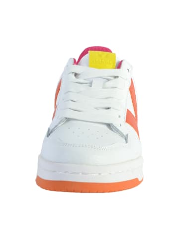 Victoria Sneakers aus Leder 113010 Orange