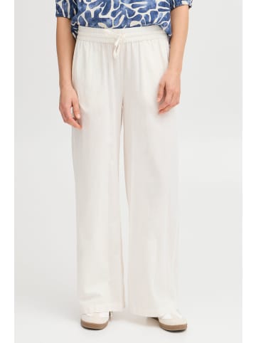 Fransa Loungehose in Weiß