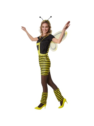 tectake Biene, auch Hummel, in schwarz/gelb, Gr. M, Haarreif mit Fühlern